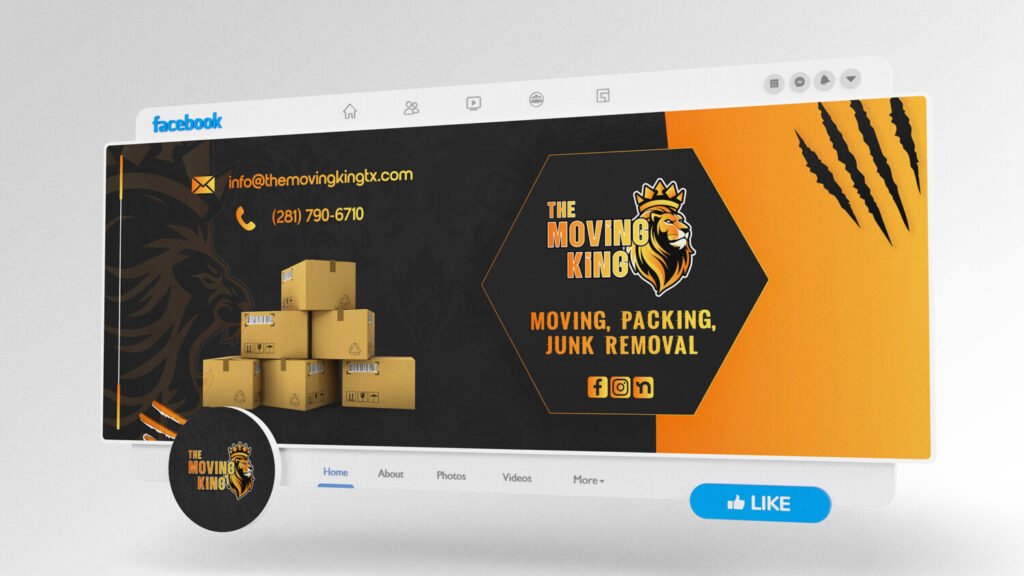 Facebook Cover - The Moving King